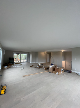 Construction neuve : Plâtre et peinture